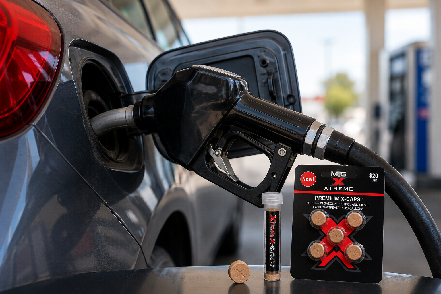 Fuel nozzle and X-Caps product setup for frequently asked questions